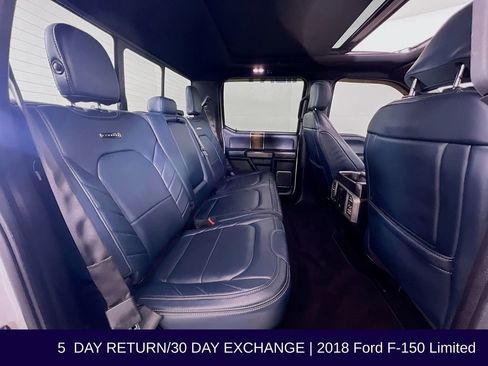 Used 2018 Ford F150 Limited w/ Trailer Tow Package image 31
