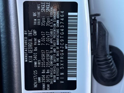 New 2026 Kia Sorento LX image 34