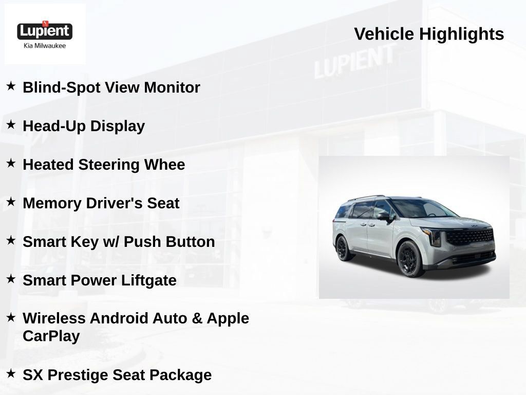 New 2026 Kia Carnival SX Prestige FWD image 6