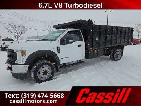 Used 2020 Ford F550 2WD Regular Cab Super Duty image 1