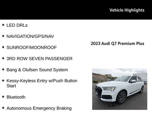 Used 2023 Audi Q7 2.0T Premium Plus w/ Premium Plus Package AWD/4WD image 28