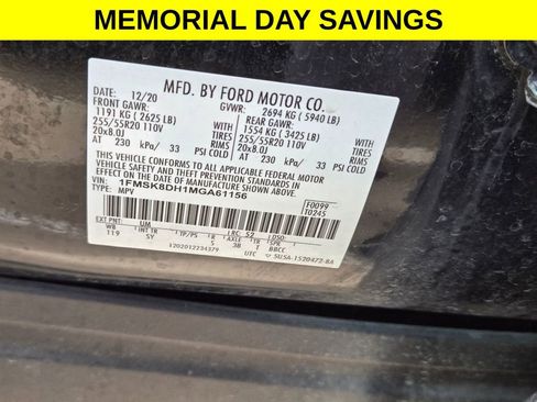 Used 2021 Ford Explorer XLT w/ Equipment Group 202A AWD/4WD image 25