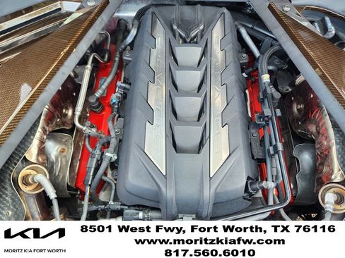 Used 2021 Chevrolet Corvette Stingray Preferred Cpe w/ Engine Appearance Package RWD image 30