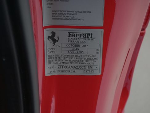 Used 2018 Ferrari 488 Spider RWD image 28