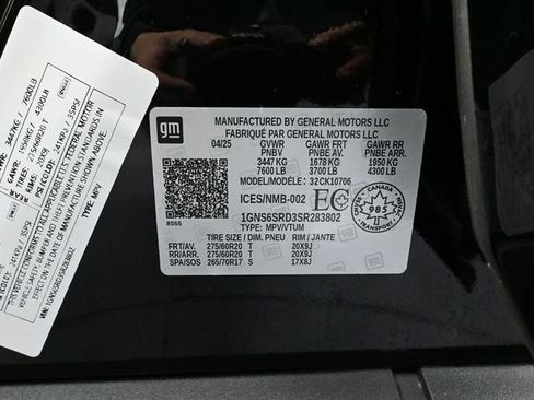 Used 2025 Chevrolet Tahoe Premier image 60