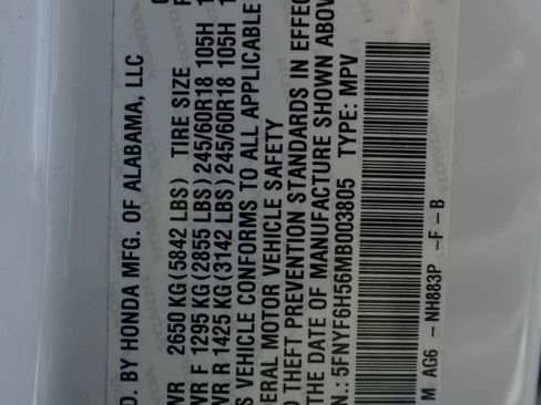 Used 2021 Honda Pilot EX-L image 32