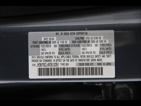 Certified 2024 MAZDA CX-5 Carbon Edition AWD/4WD image 22