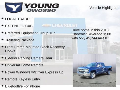 Used 2018 Chevrolet Silverado 1500 LTZ image 8