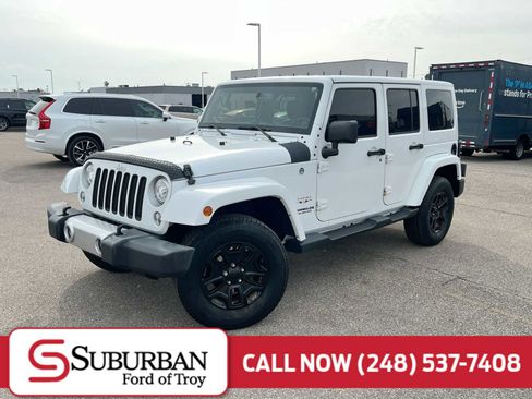 Used 2017 Jeep Wrangler Unlimited Sahara w/ Connectivity Group image 1