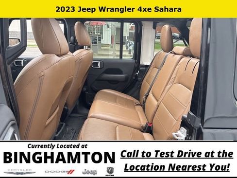 Used 2023 Jeep Wrangler Unlimited Sahara w/ Cold Weather Group image 21