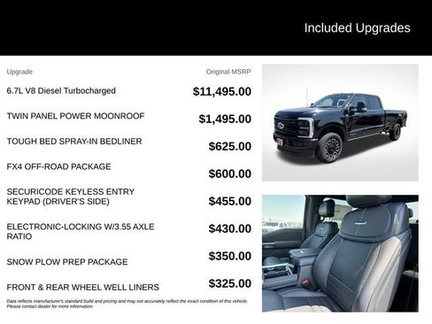 New 2026 Ford F350 Platinum w/ FX4 Off-Road Package AWD/4WD image 5