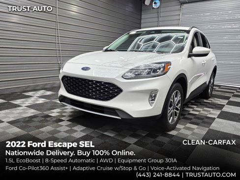 Used 2022 Ford Escape SEL AWD/4WD image 1