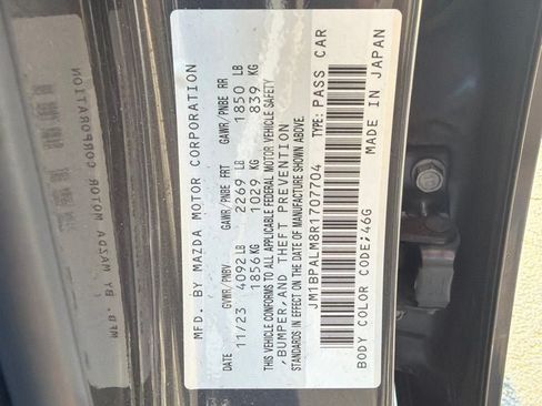 Used 2024 MAZDA MAZDA3 s FWD image 27