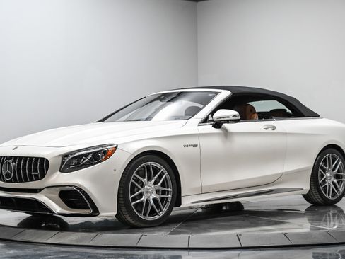 Used 2019 Mercedes-Benz S 63 AMG 4MATIC Cabriolet w/ Driver Assistance Package image 4