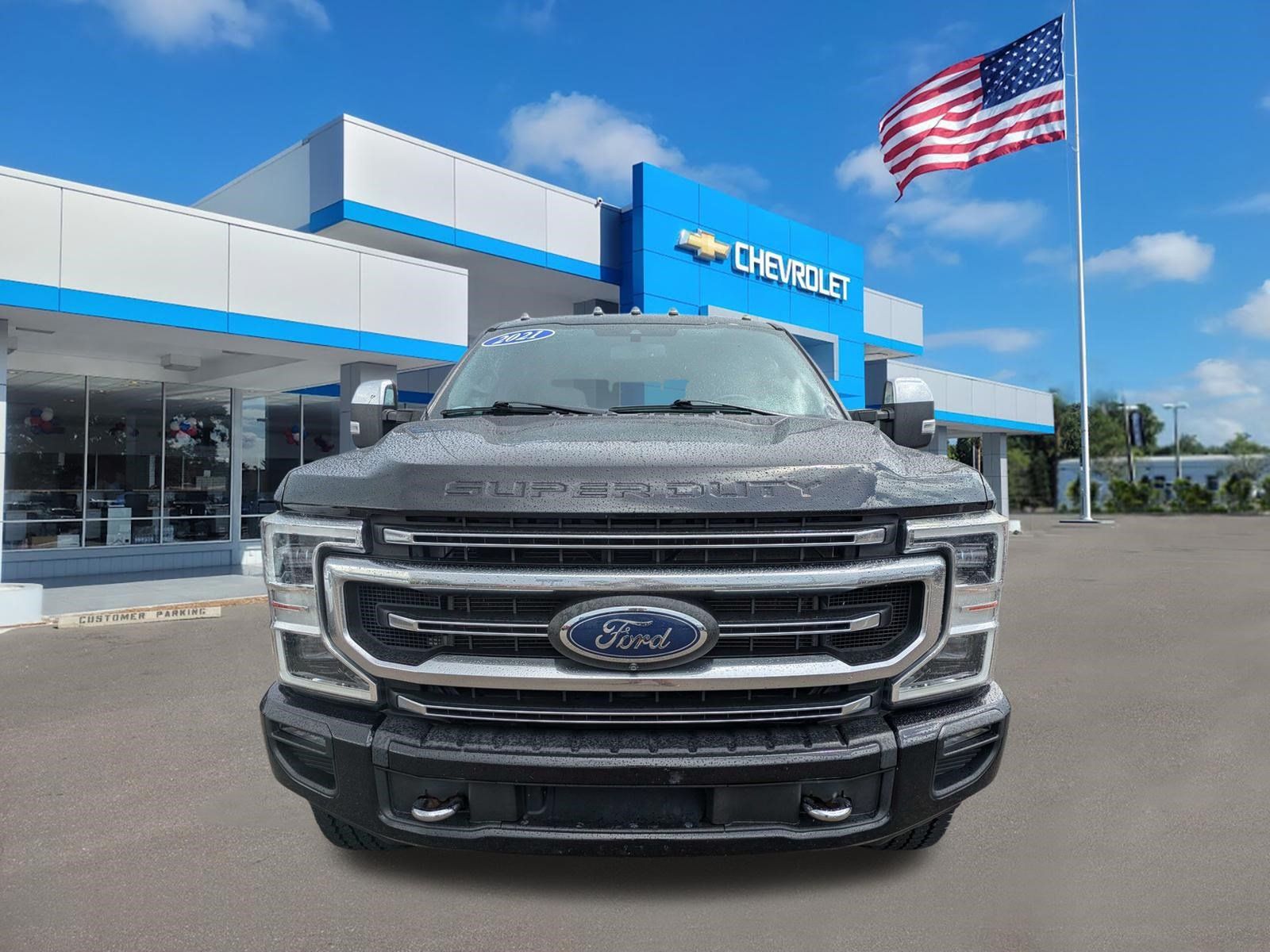 Used 2021 Ford F350 Platinum AWD/4WD image 8