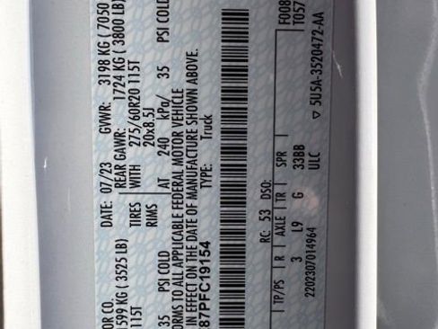 Used 2023 Ford F150 Lariat w/ Equipment Group 502A High image 11