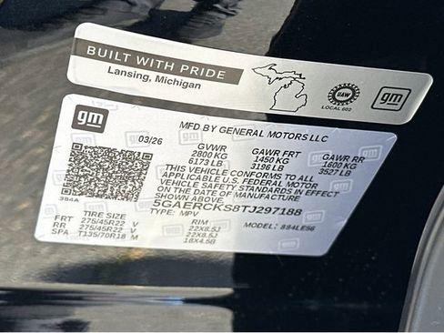 New 2026 Buick Enclave Avenir image 37