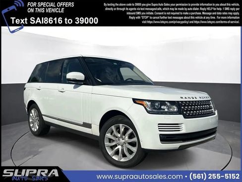 Used 2017 Land Rover Range Rover HSE AWD/4WD image 1