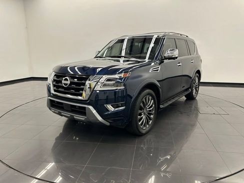 Certified 2023 Nissan Armada Platinum w/ Captain's Chairs Package image 11