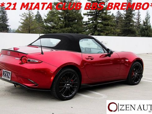 Used 2021 MAZDA MX-5 Miata Club w/ Brembo/BBS Recaro Package image 8