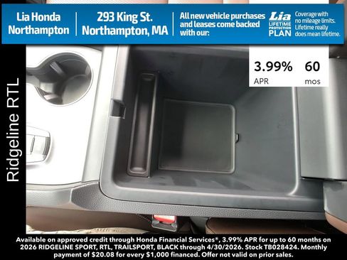 New 2026 Honda Ridgeline RTL image 22