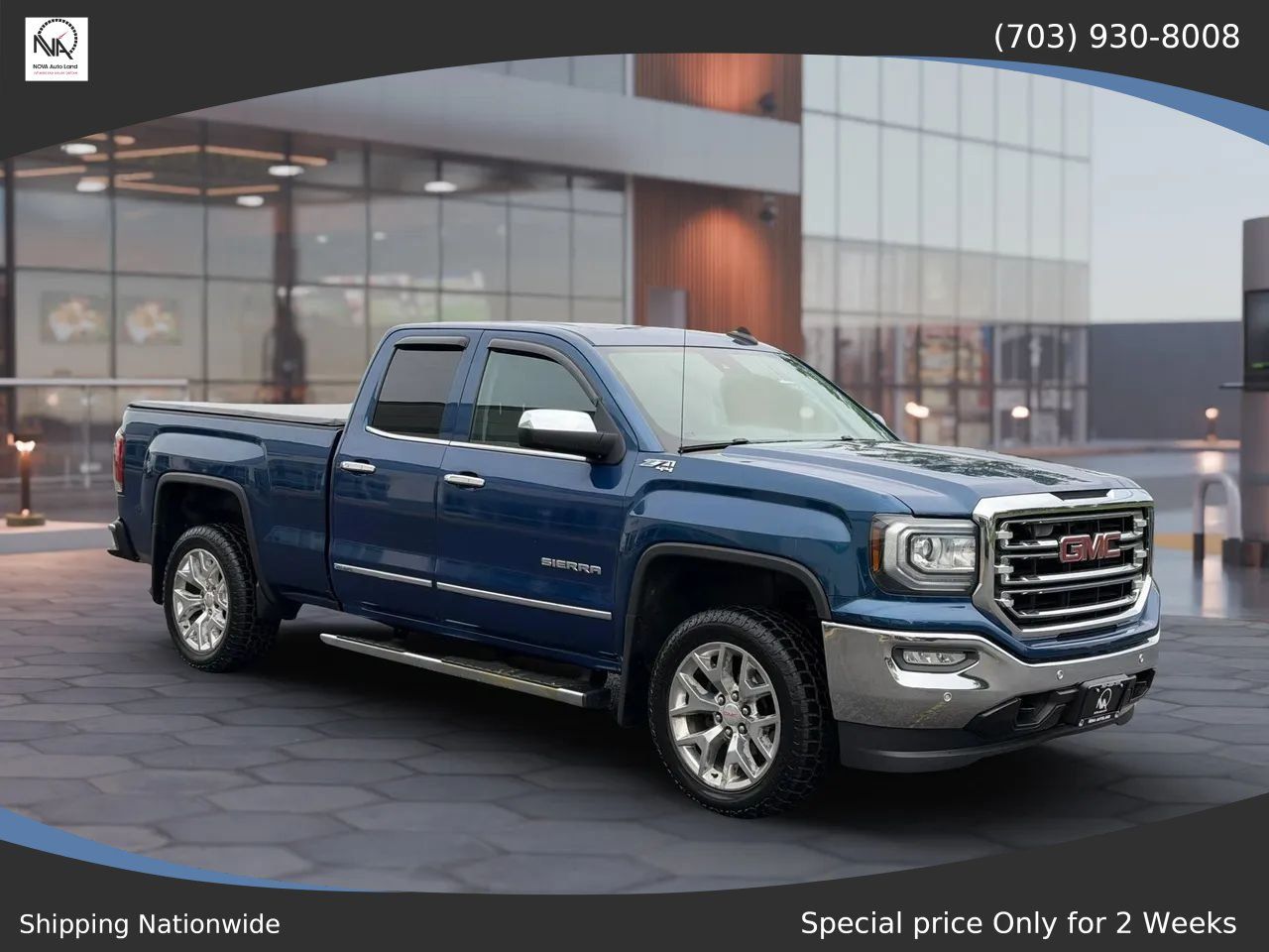 Used 2017 GMC Sierra 1500 SLT w/ SLT Premium Package AWD/4WD image 2