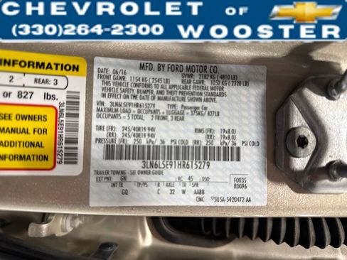 Used 2017 Lincoln MKZ Reserve w/ Climate Package image 37