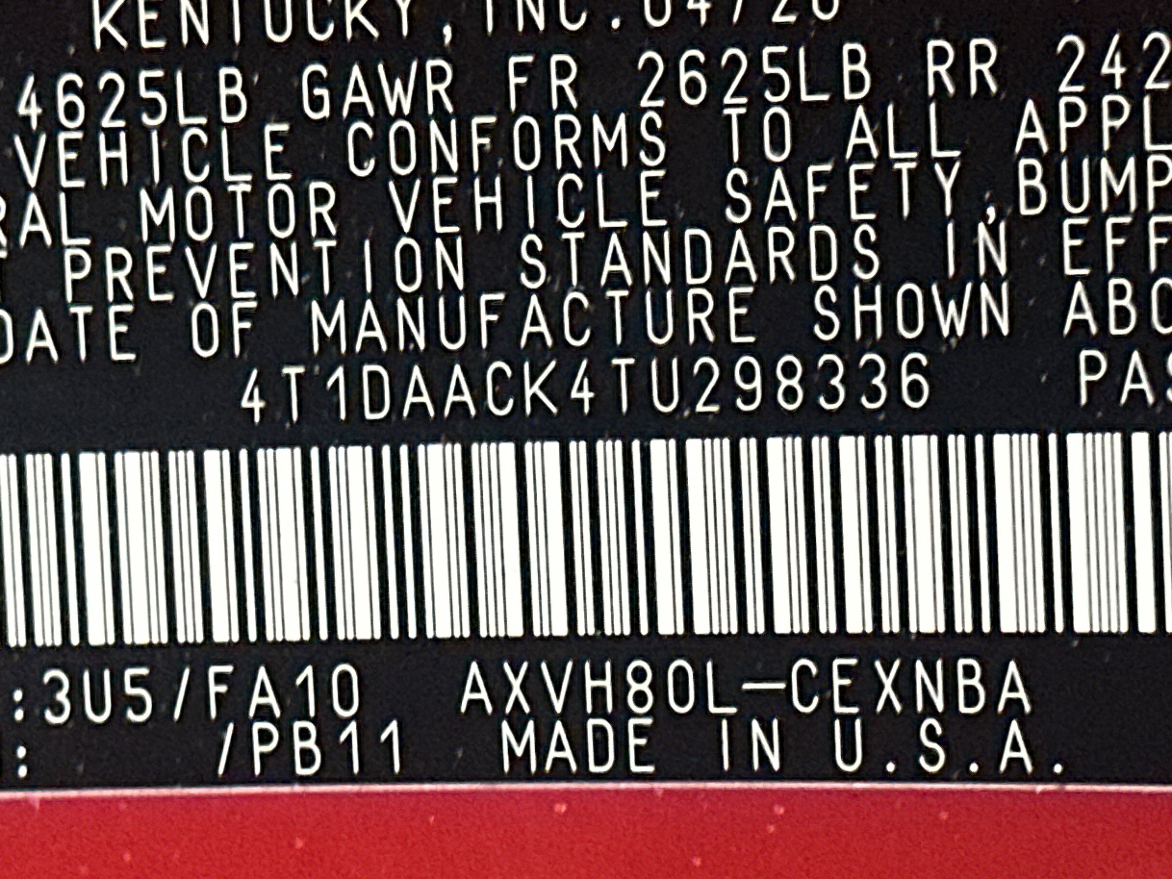 Used 2026 Toyota Camry LE FWD image 31