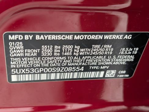 Certified 2025 BMW X3 xDrive30i w/ Premium Package image 22