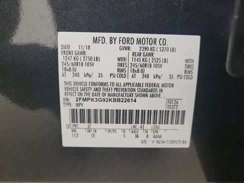 Used 2019 Ford Edge SE w/ SE Fleet Driver's Package image 33