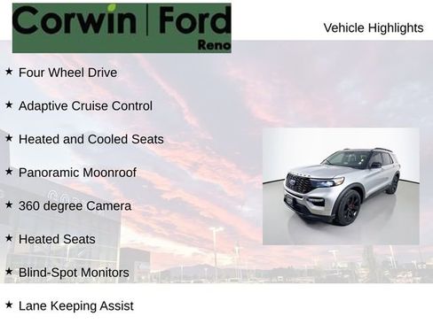 Used 2024 Ford Explorer ST w/ Equipment Group 401A image 7