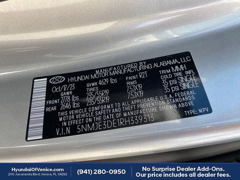 Certified 2024 Hyundai Tucson Limited FWD image 24