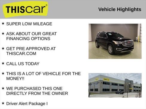 Used 2017 GMC Acadia SLE w/ Driver Alert Package I FWD image 10