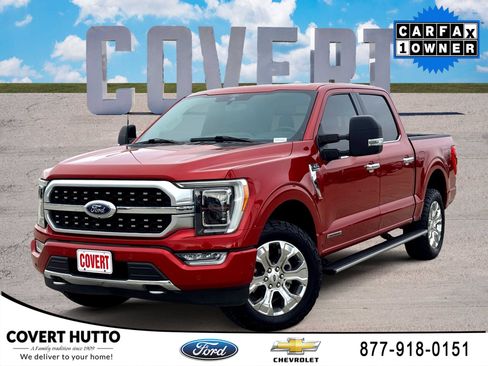 Used 2021 Ford F150 Platinum w/ Equipment Group 701A High image 1