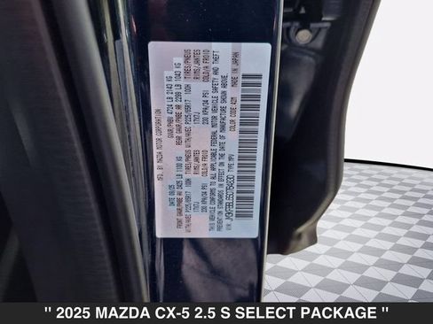 Used 2025 MAZDA CX-5 AWD 2.5 S w/ Select Package image 36