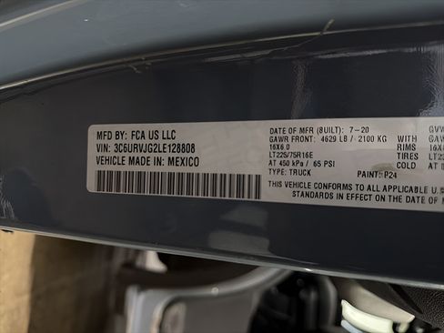 Used 2020 RAM ProMaster 3500 FWD image 24
