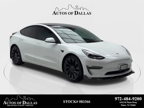 Used 2021 Tesla Model 3 Performance image 1