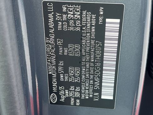 New 2026 Hyundai Santa Fe Calligraphy image 24