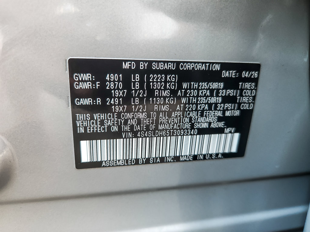 Certified 2026 Subaru Forester Sport AWD/4WD image 24