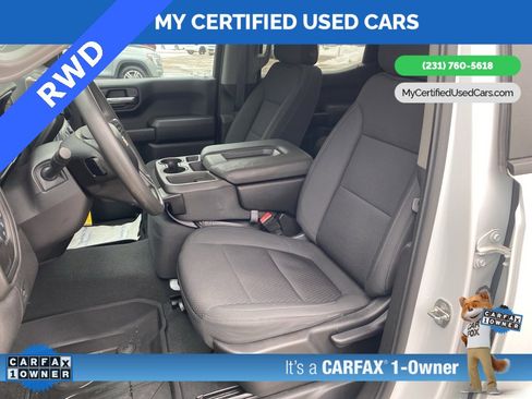 Used 2021 Chevrolet Silverado 1500 Custom w/ LPO, Dark Essentials Package image 9