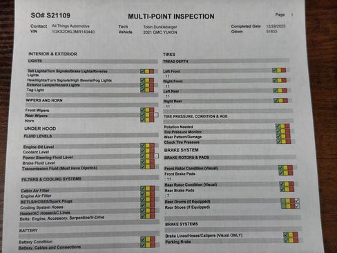 Used 2021 GMC Yukon Denali w/ Denali Premium Package image 43