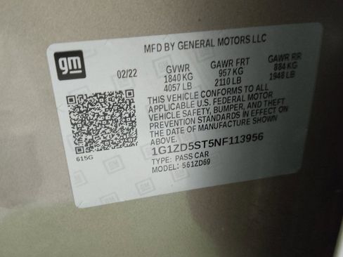 Used 2022 Chevrolet Malibu LT FWD image 33