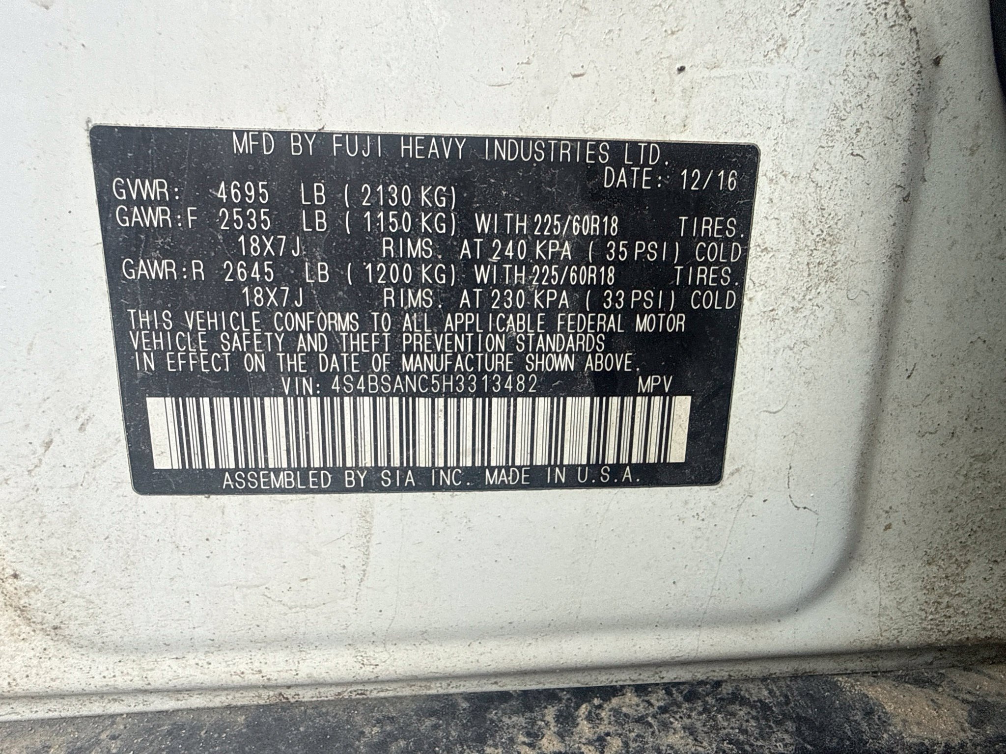 Used 2017 Subaru Outback 2.5i Limited AWD/4WD image 26