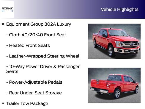 Used 2020 Ford F150 XLT w/ Equipment Group 302A Luxury AWD/4WD image 10