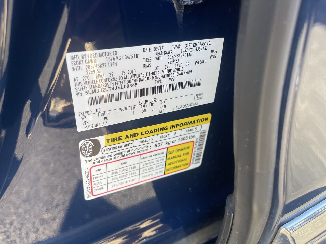 Used 2018 Lincoln Navigator Reserve w/ Technology Package AWD/4WD image 34