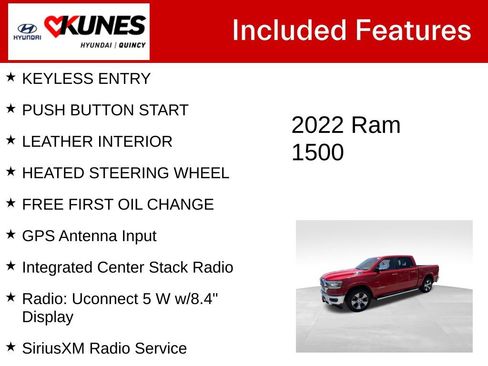 Used 2022 RAM 1500 Laramie AWD/4WD image 3