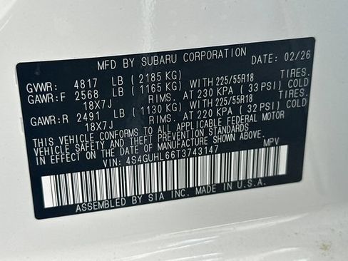 Used 2026 Subaru Crosstrek 2.5i Limited AWD/4WD image 27