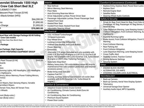 Used 2024 Chevrolet Silverado 1500 High Country AWD/4WD image 4