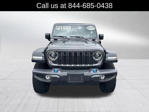 Certified 2025 Jeep Wrangler Unlimited Rubicon 4xe w/ Safety Group AWD/4WD image 2