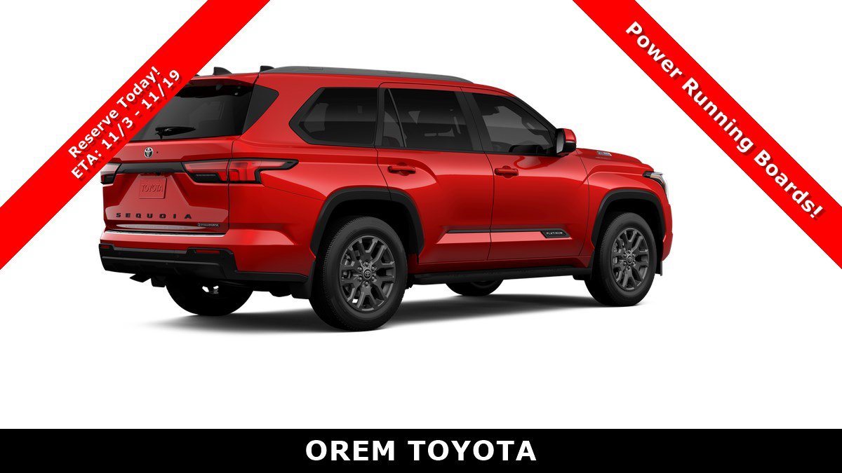 New 2026 Toyota Sequoia Platinum AWD/4WD image 10